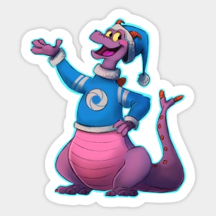 Winter with Figment Sticker